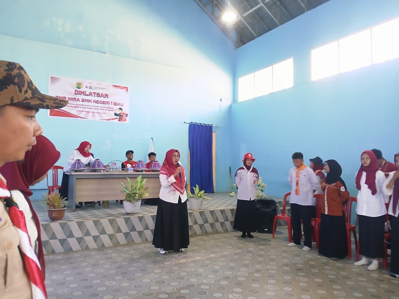 PMR Wira SMK Negeri 1 Biau Gelar Diklatsar, Bentuk Generasi Muda yang Tanggap dan Peduli Sesama